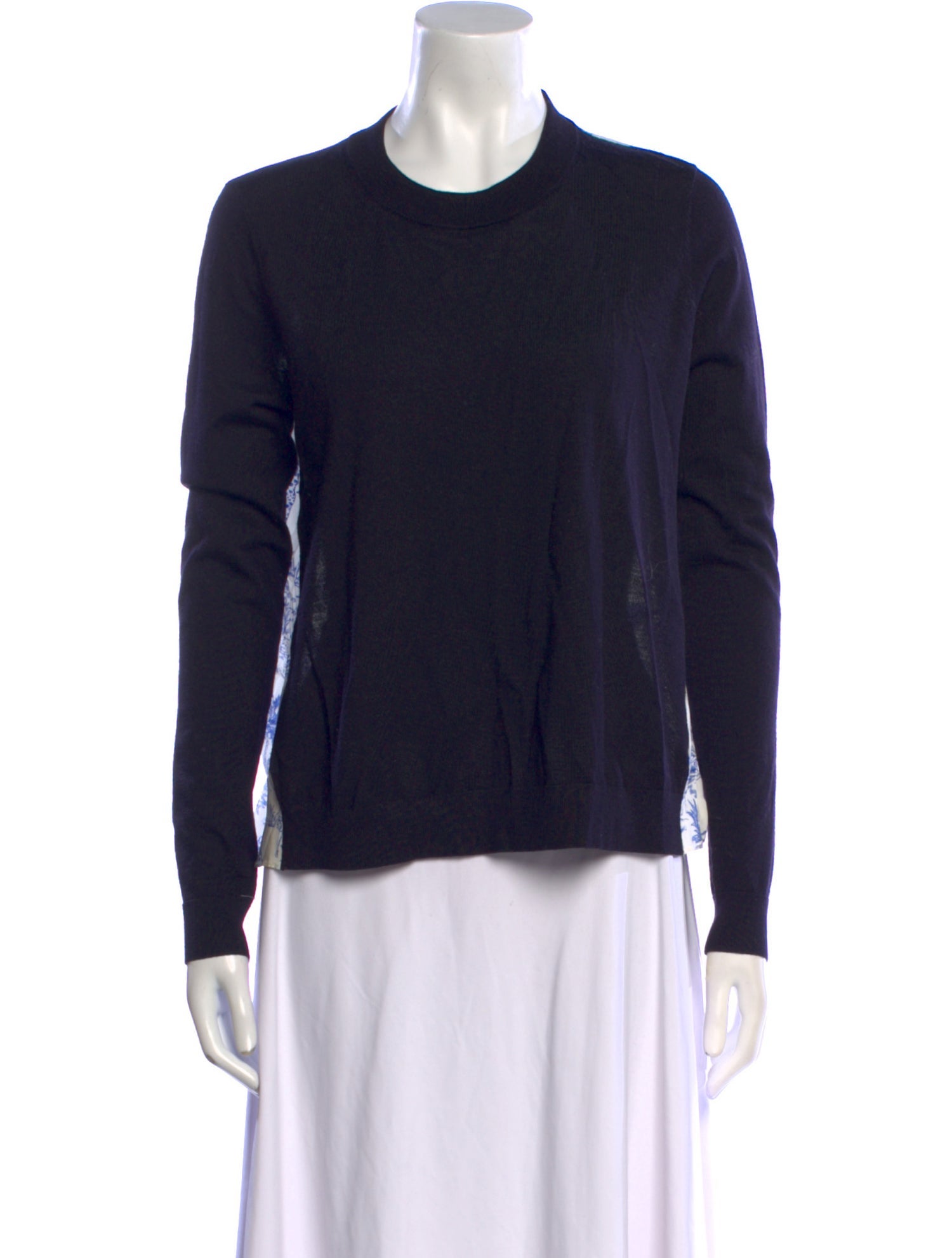 Tory Burch Wool Crew Neck Sweatshirt