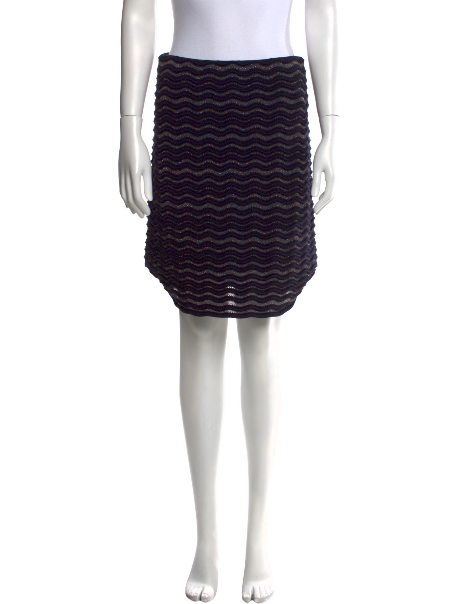 Tory Burch Merino Wool Mini Skirt