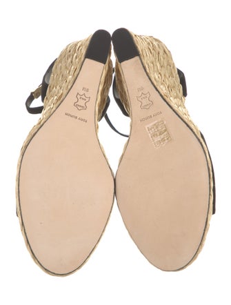 Tory Burch Leather Espadrilles