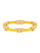Tory Burch Leather Serif-T Single Wrap Bracelet