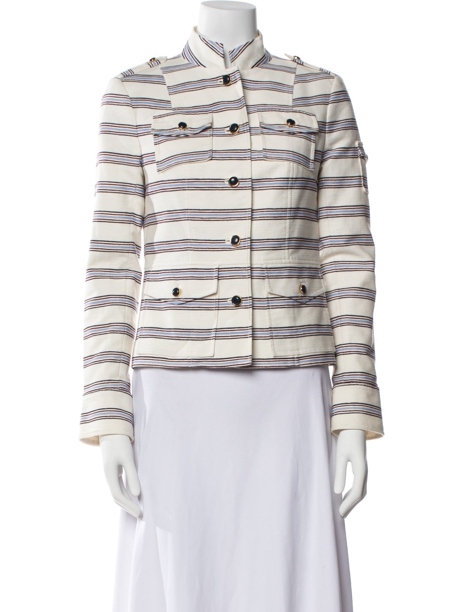 Tory Burch Striped Jacket