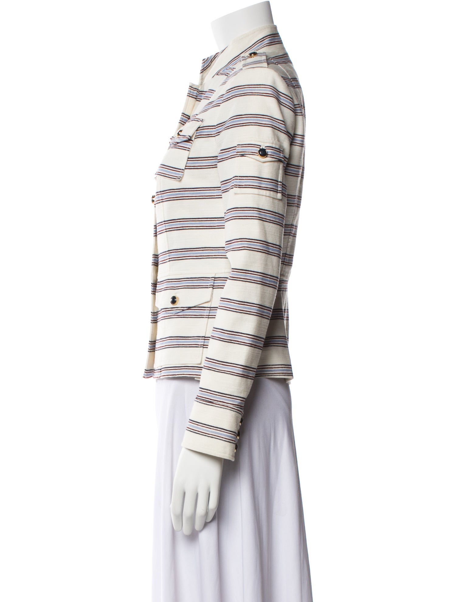 Tory Burch Striped Jacket