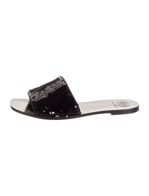 Tory Burch Sequins Sequin Embellishments Slides