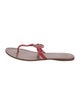 Tory Burch Leather Flip Flops