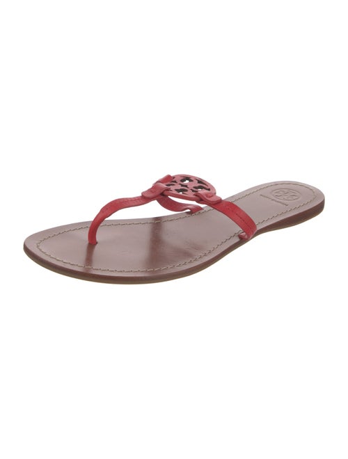 Tory Burch Leather Flip Flops