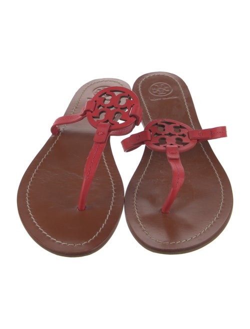 Tory Burch Leather Flip Flops