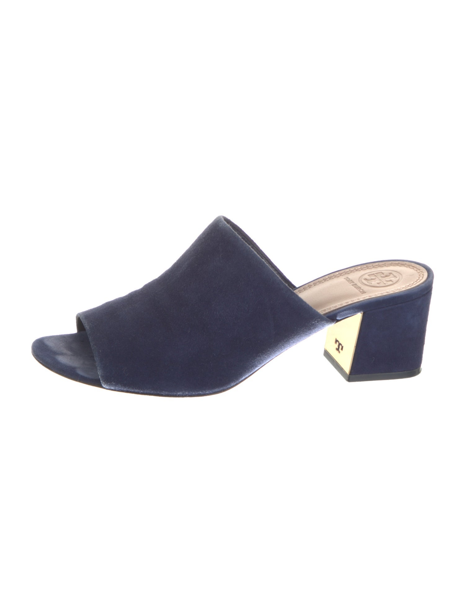 Tory Burch Suede Slides