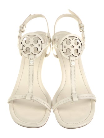 Tory Burch Leather T-Strap Sandals