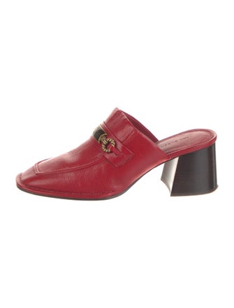 Tory Burch Leather Mules