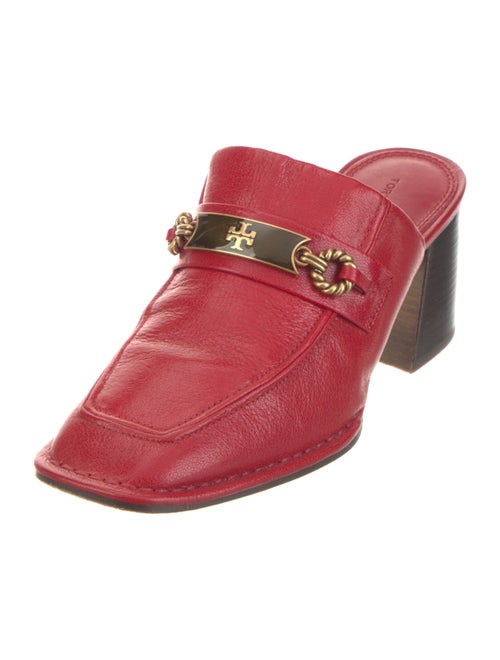 Tory Burch Leather Mules
