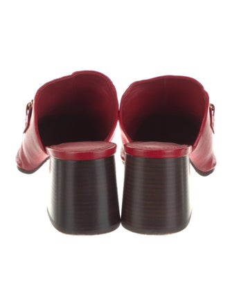 Tory Burch Leather Mules