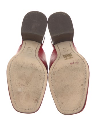 Tory Burch Leather Mules