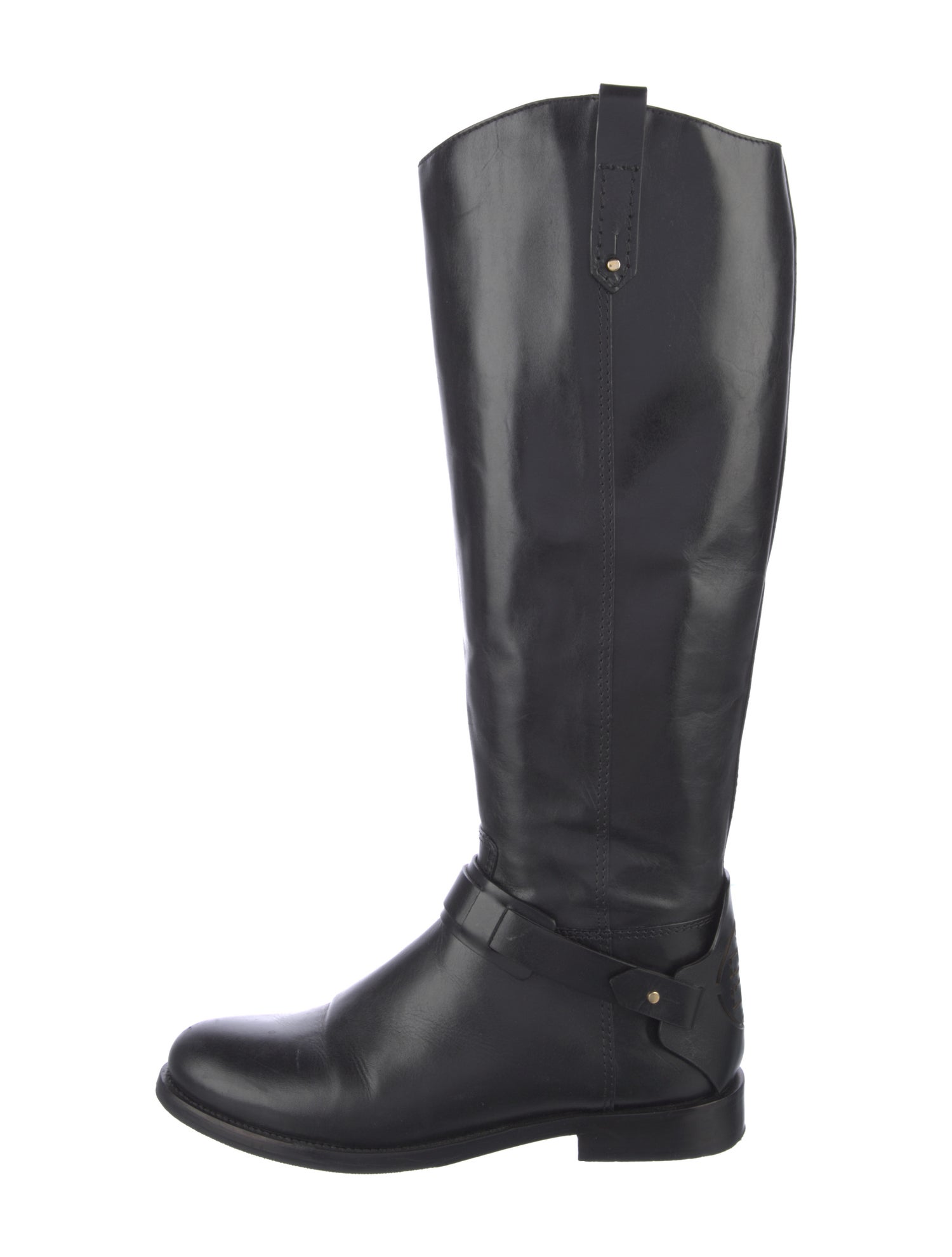 Tory Burch Leather Riding Boots