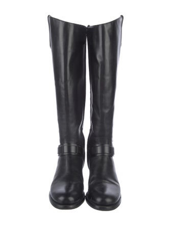 Tory Burch Leather Riding Boots