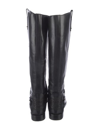 Tory Burch Leather Riding Boots