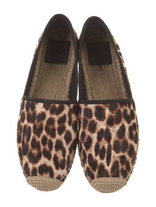 Tory Burch Ponyhair Animal Print Espadrilles