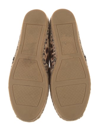 Tory Burch Ponyhair Animal Print Espadrilles