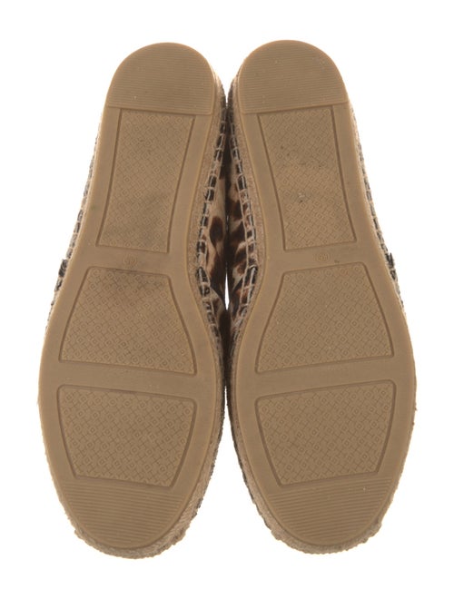 Tory Burch Ponyhair Animal Print Espadrilles