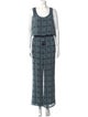 Tory Burch Silk Printed Jumpsuit