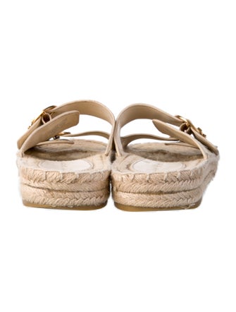 Tory Burch Leather Espadrilles