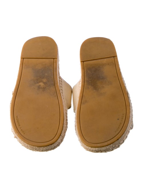 Tory Burch Leather Espadrilles