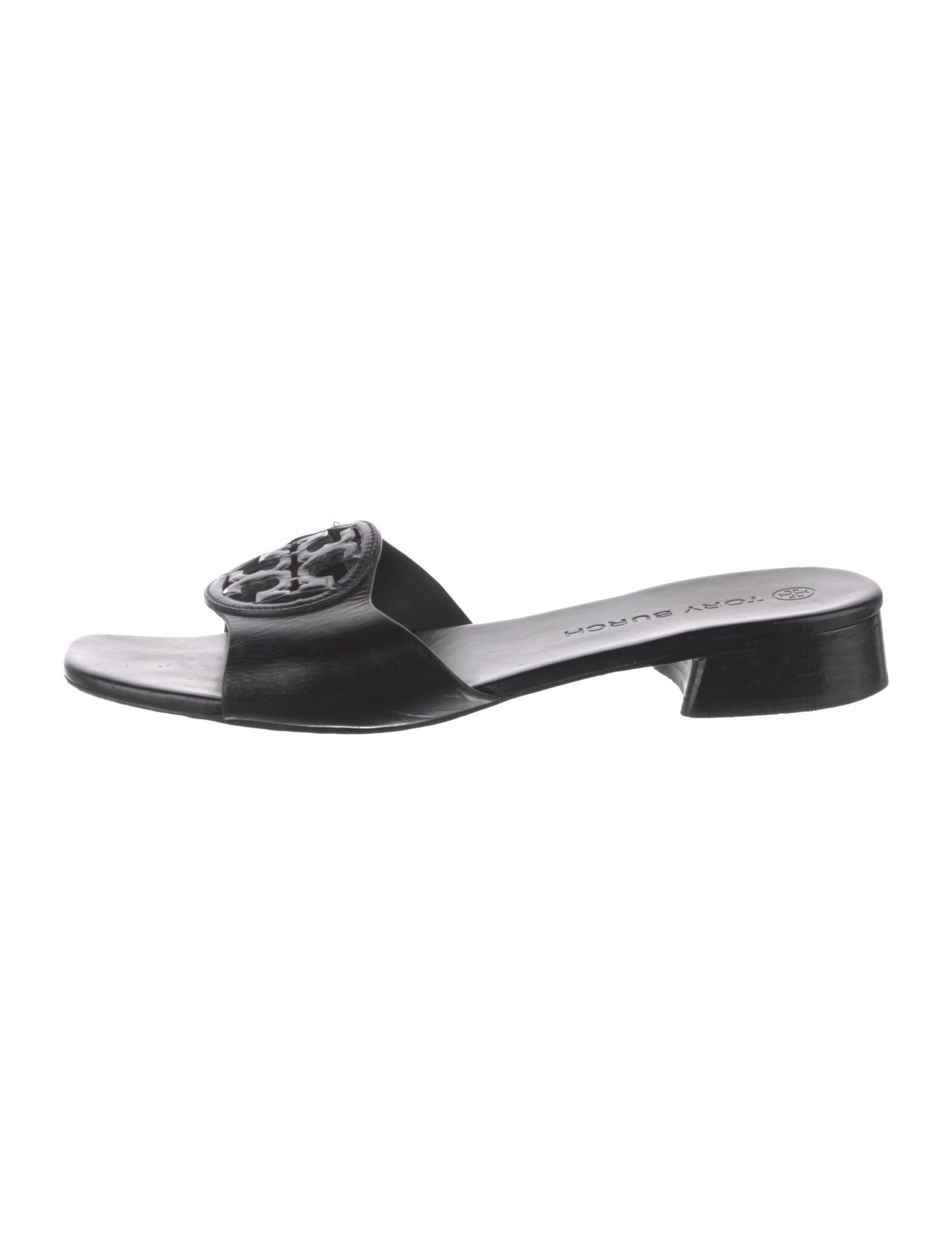 Tory Burch Leather Slides