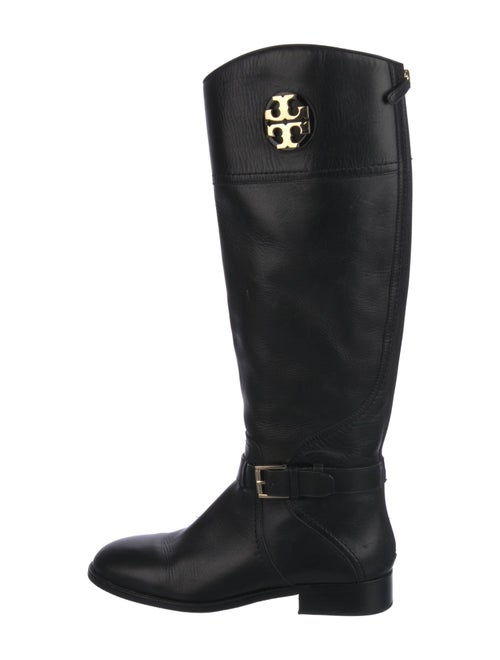 Tory Burch Leather Riding Boots