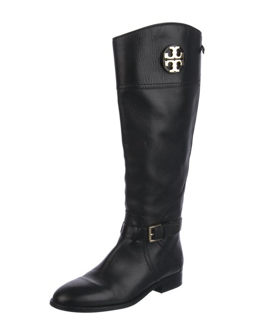 Tory Burch Leather Riding Boots