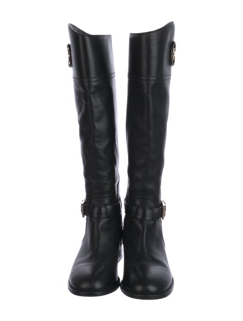 Tory Burch Leather Riding Boots