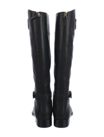 Tory Burch Leather Riding Boots