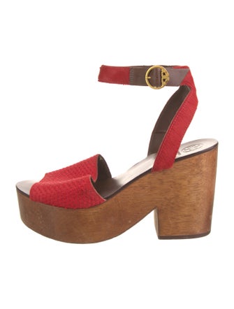 Tory Burch Ponyhair Sandals