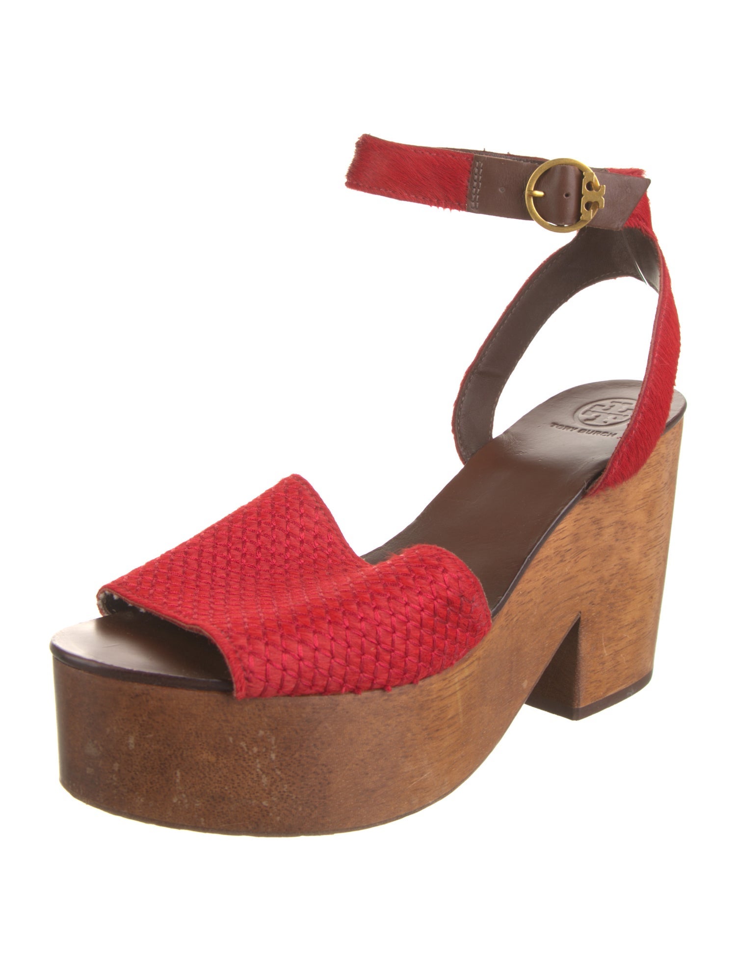 Tory Burch Ponyhair Sandals