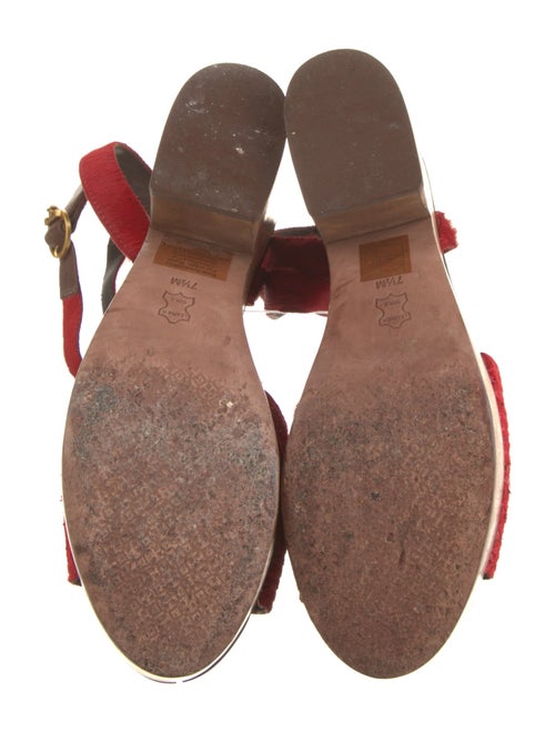 Tory Burch Ponyhair Sandals