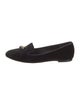 Tory Burch Velvet Crystal Embellishments Loafers