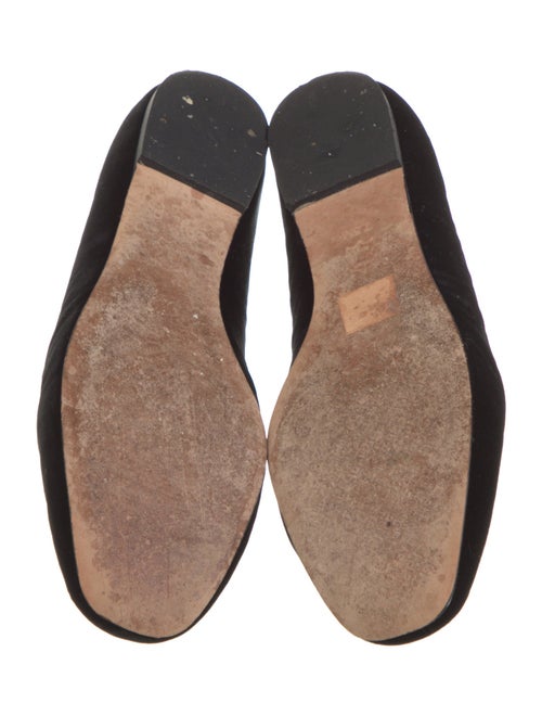 Tory Burch Velvet Crystal Embellishments Loafers