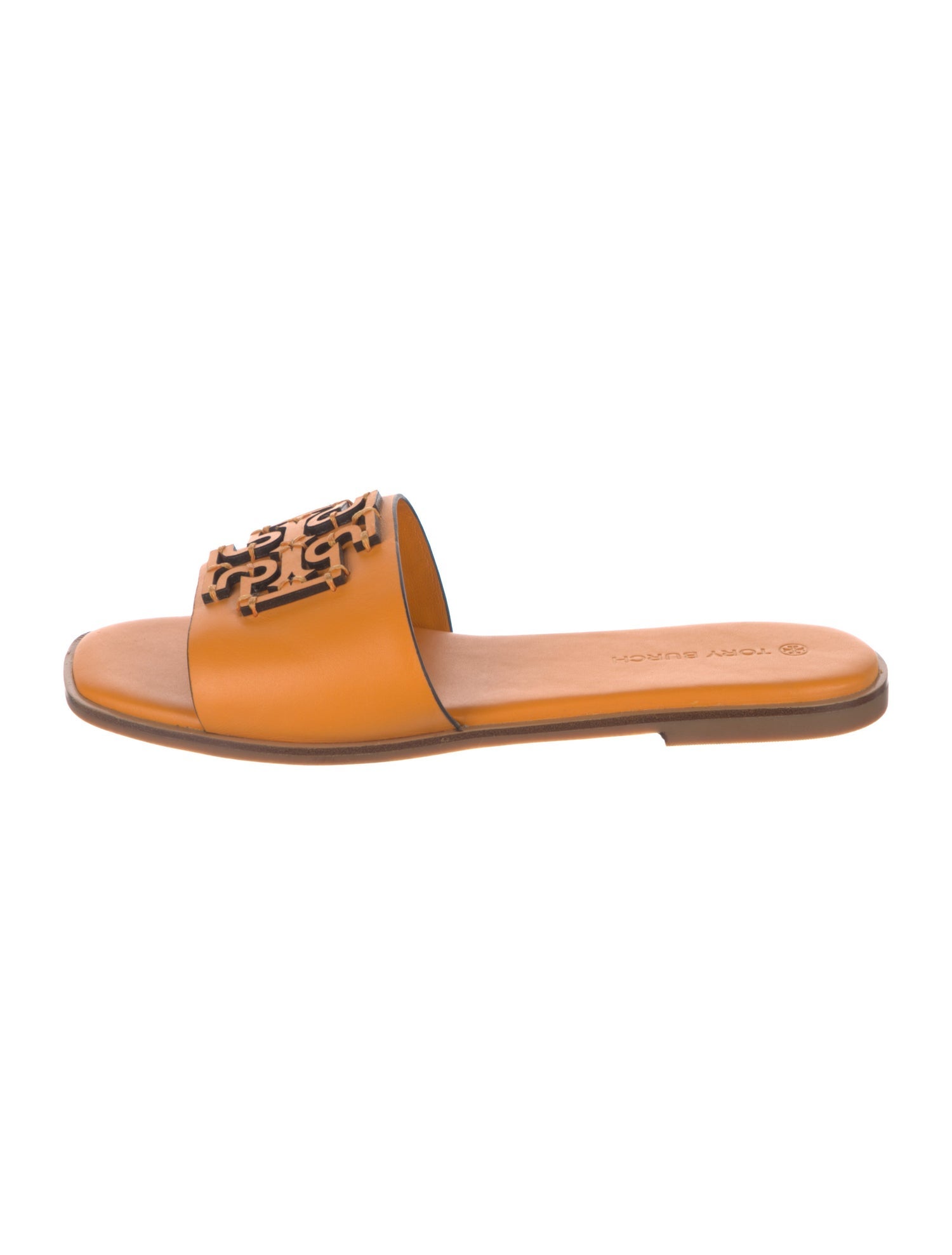 Tory Burch Leather Slides