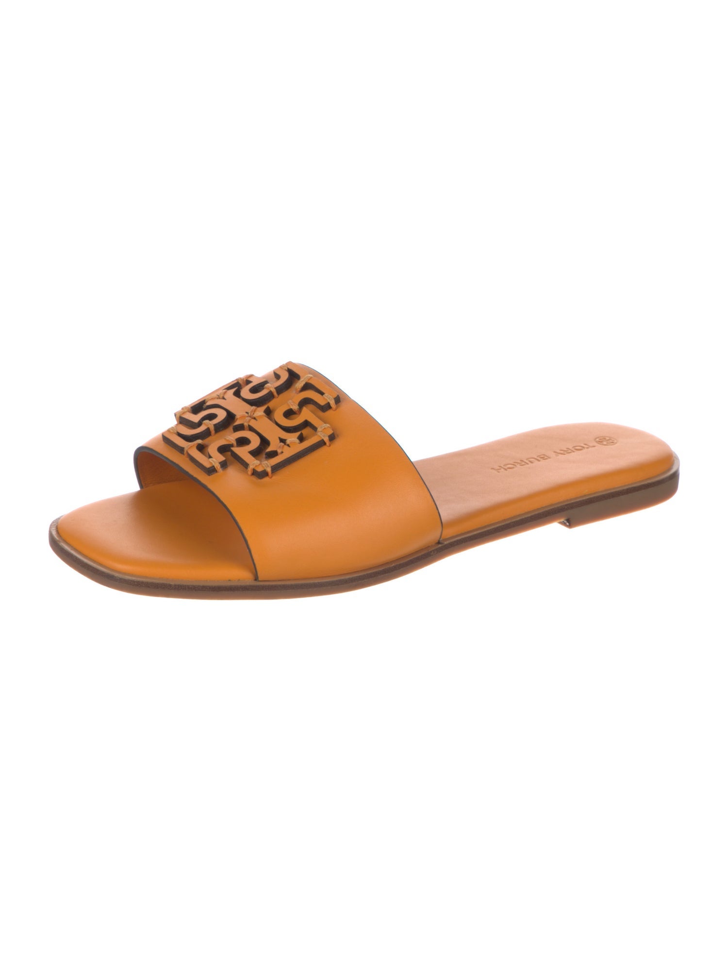 Tory Burch Leather Slides