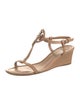 Tory Burch Leather T-Strap Sandals