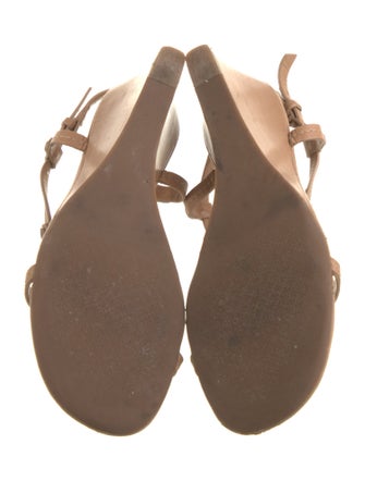 Tory Burch Leather T-Strap Sandals