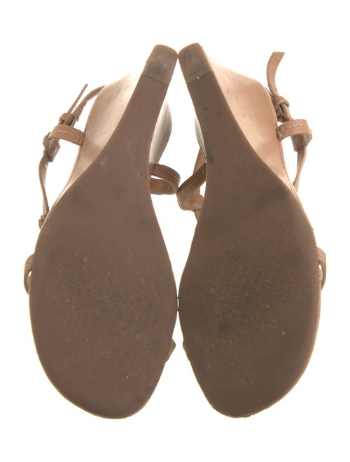 Tory Burch Leather T-Strap Sandals