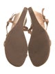 Tory Burch Leather T-Strap Sandals