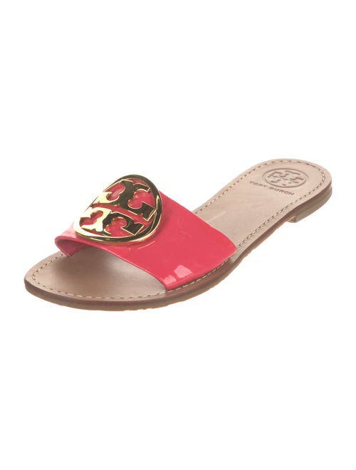 Tory Burch Patent Leather Slides