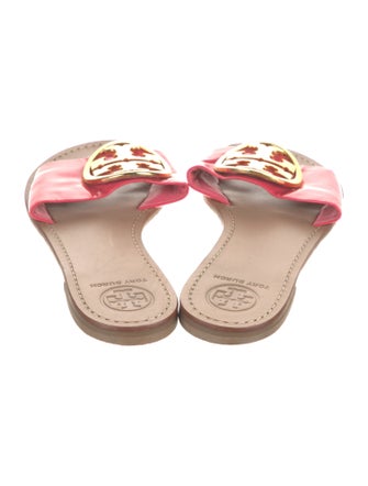 Tory Burch Patent Leather Slides