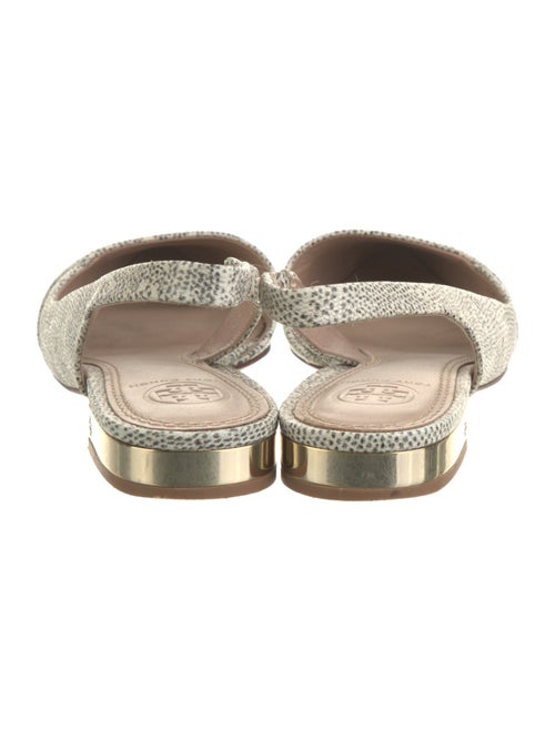 Tory Burch Leather Slingback Flats