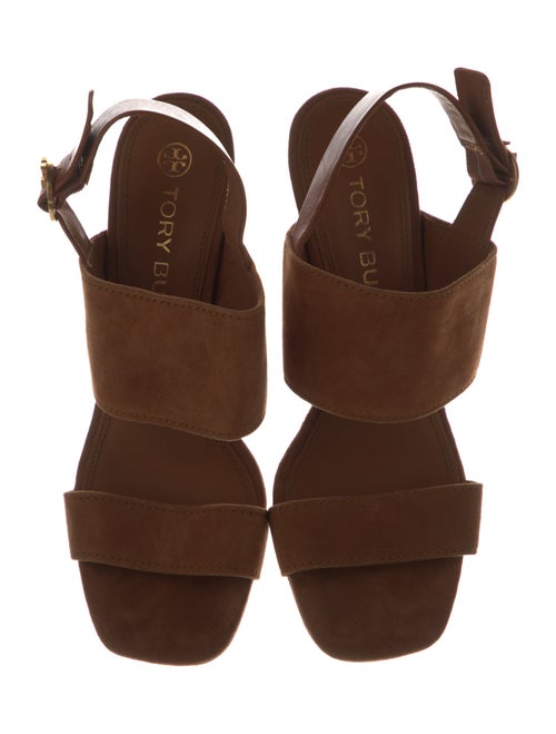 Tory Burch Suede Slingback Sandals