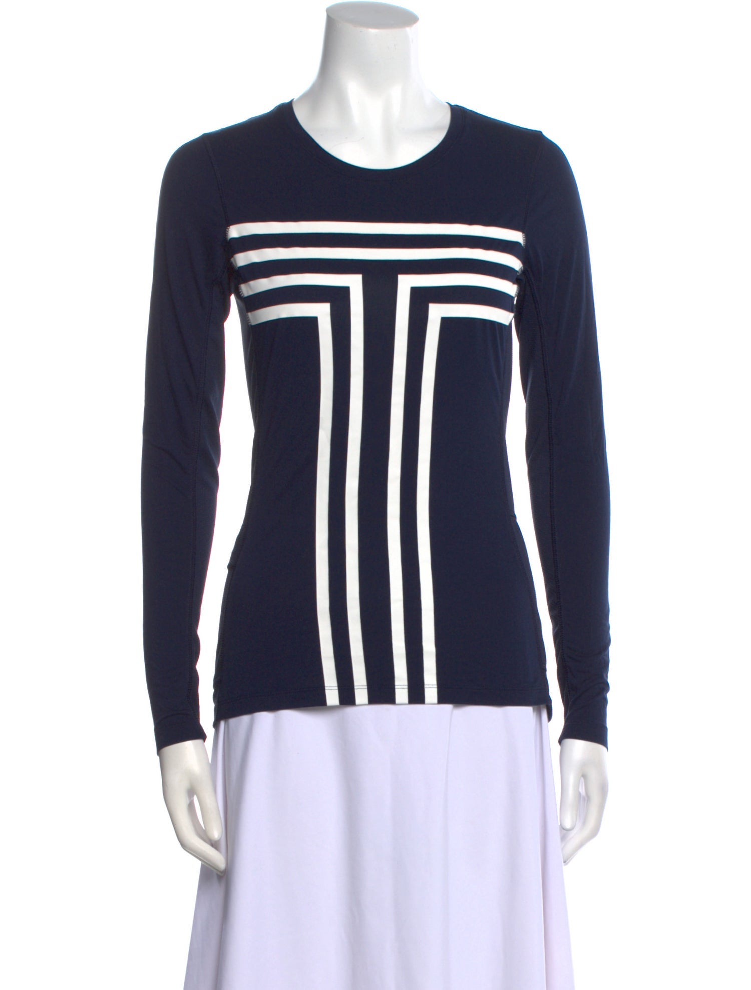 Tory Burch Graphic Print Crew Neck T-Shirt