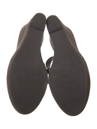 Tory Burch Suede Studded Accents Sandals