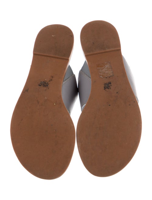 Tory Burch Leather Studded Accents Slingback Sandals