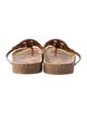 Tory Burch Leather Espadrilles