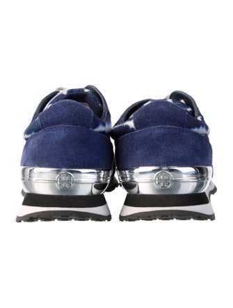 Tory Burch Suede Printed Sneakers
